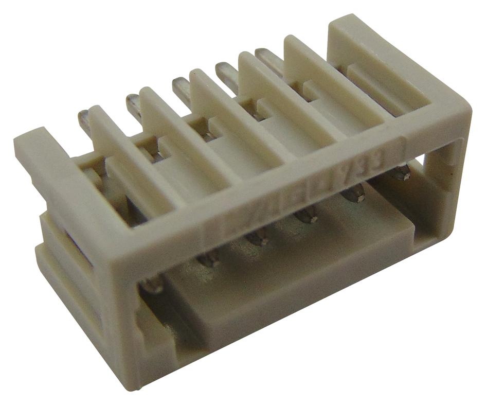 733-336 TERMINAL BLOCK, HEADER, 6POS, TH WAGO
