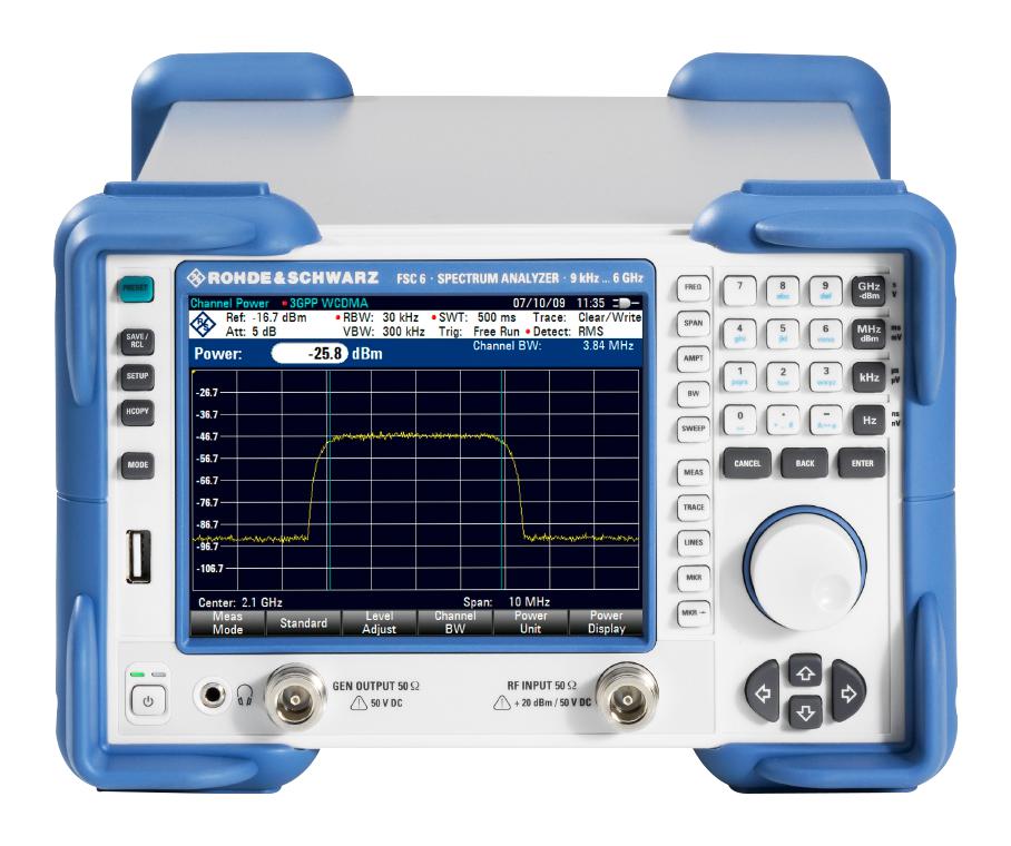 FSC6 (MODEL 16) SPECTRUM ANALYZER, 9KHZ TO 6GHZ ROHDE & SCHWARZ