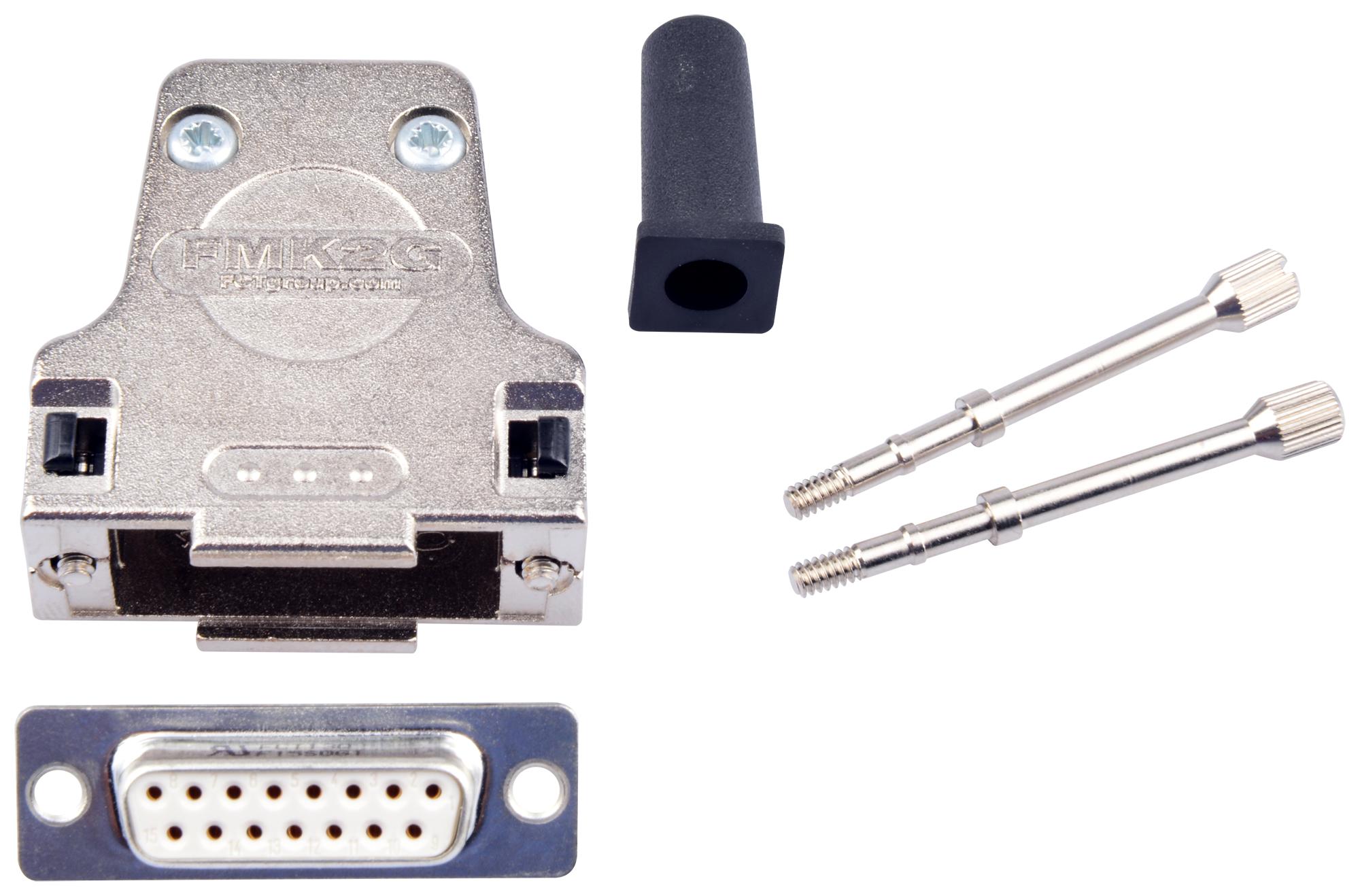 173114-0101 D SUB CONN, RCPT, 15POS, DA, SOLDER CUP MOLEX / FCT