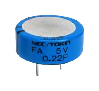 FA1A223ZF CAP, 22000µF, 11V, SUPER CAP, RADIAL KEMET
