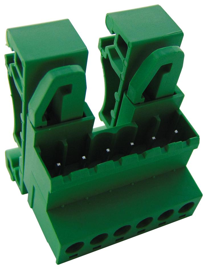 CTBPD96HJ/6 TERMINAL BLOCK, DIN RAIL, 6POS, 14AWG CAMDENBOSS