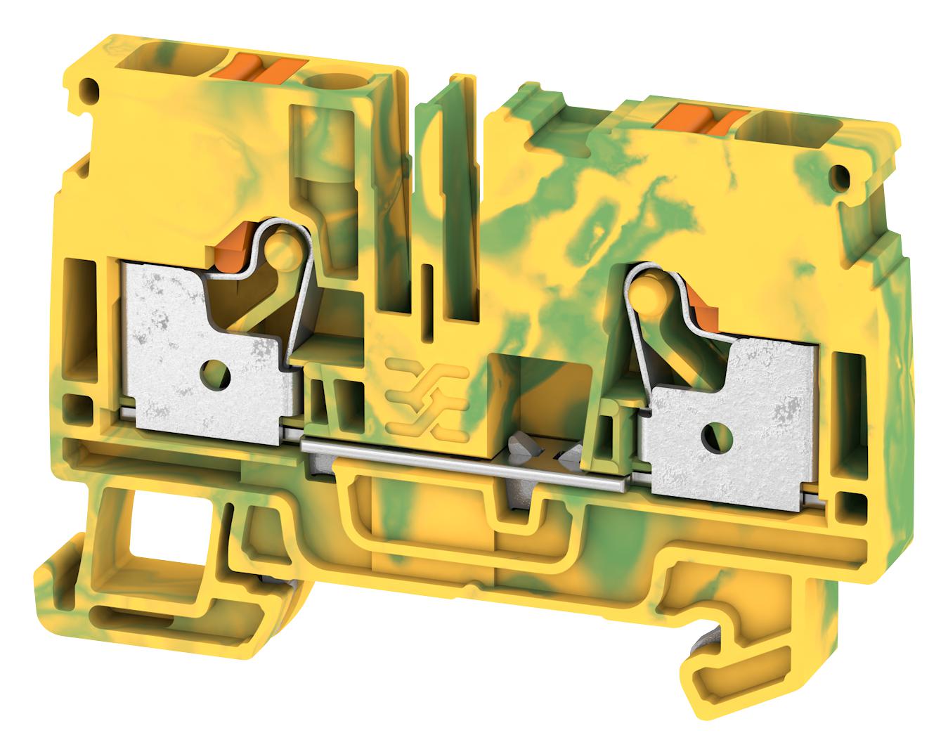 1991810000 TERMINAL BLOCK, DIN RAIL, 2POS, 8AWG WEIDMULLER