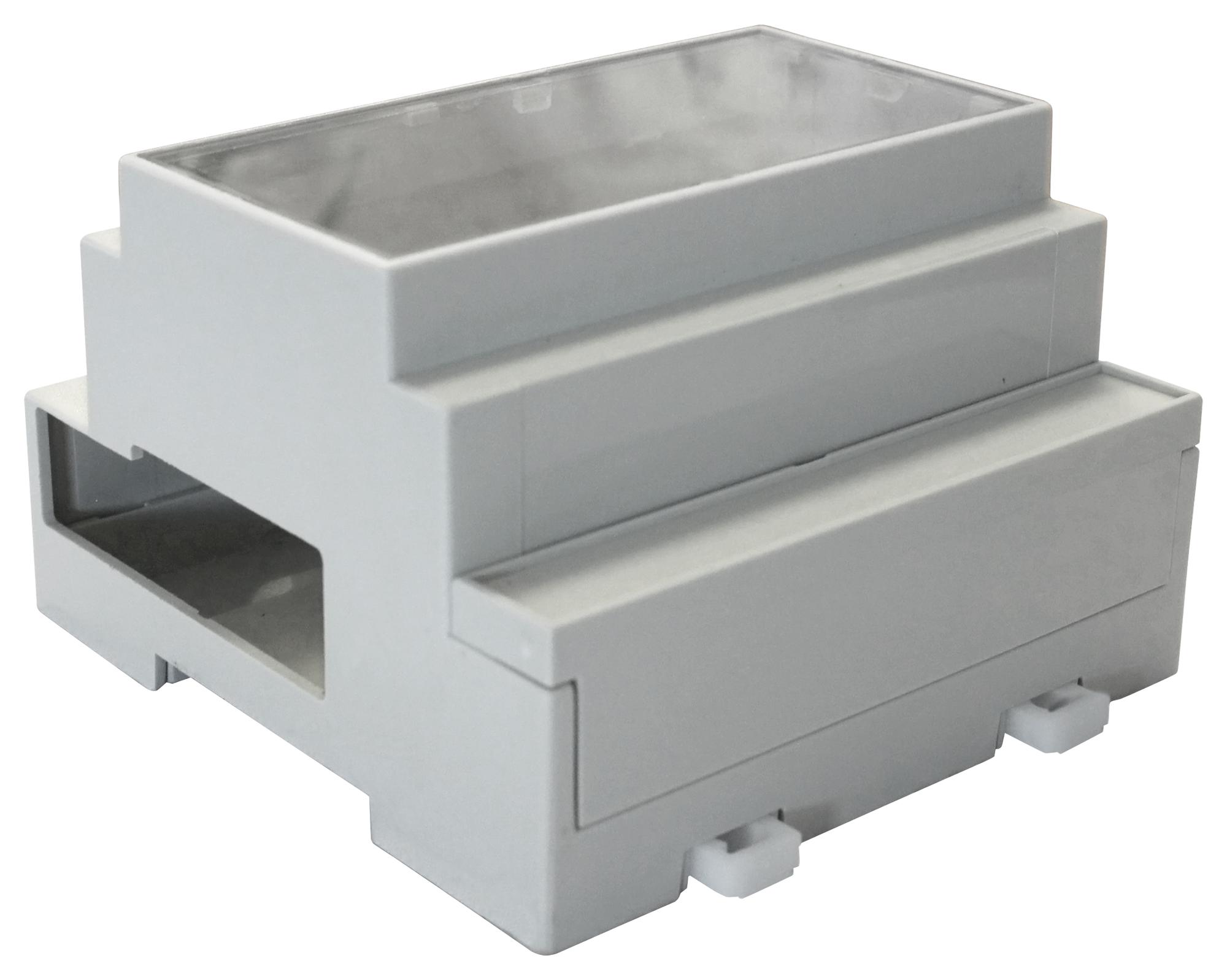 MC001475 DIN RAIL RASPBERRY PI ENCLOSURE, GREY MULTICOMP