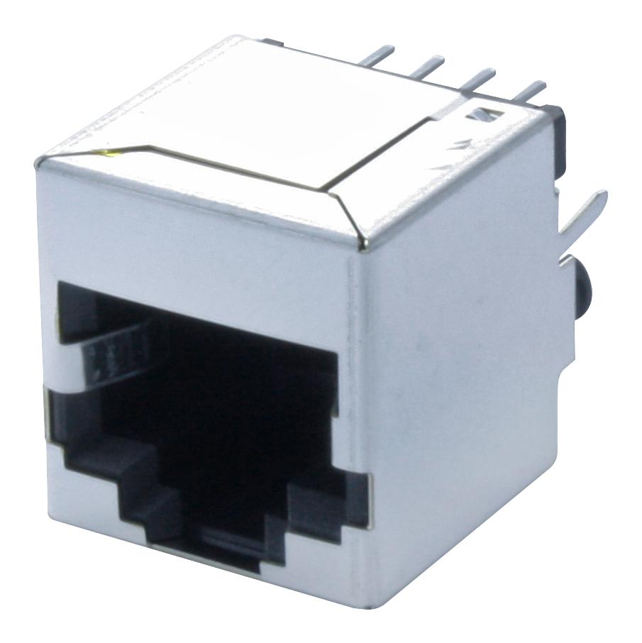 SS65100-024F CONNECTOR, SHLD RJ45, JACK, 10P8C, THT STEWART CONNECTOR