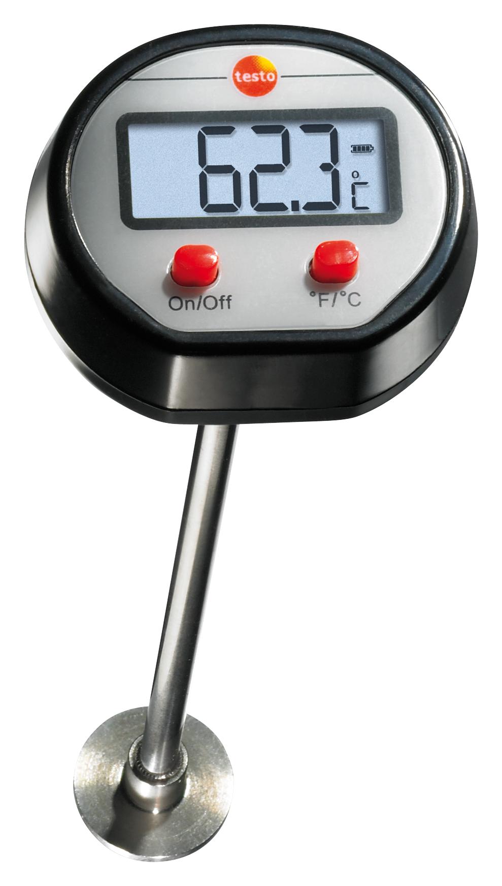 0560 1109 MINI SURFACE THERMOMETER, -50 TO 300 DEG TESTO