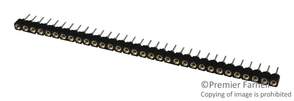 310-93-132-41-001 SIP SOCKET, 32POS, 2.54MM, TH MILL MAX