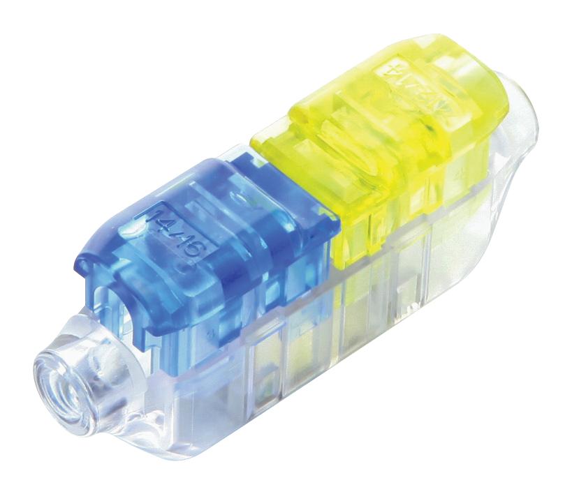 2213600-4 TERMINAL, WIRE SPLICE, 12AWG, YEL/BLU TE CONNECTIVITY