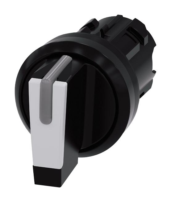 3SU1002-2BM60-0AA0 SWITCH ACTUATOR, 22MM SELECTOR SW, WHITE SIEMENS