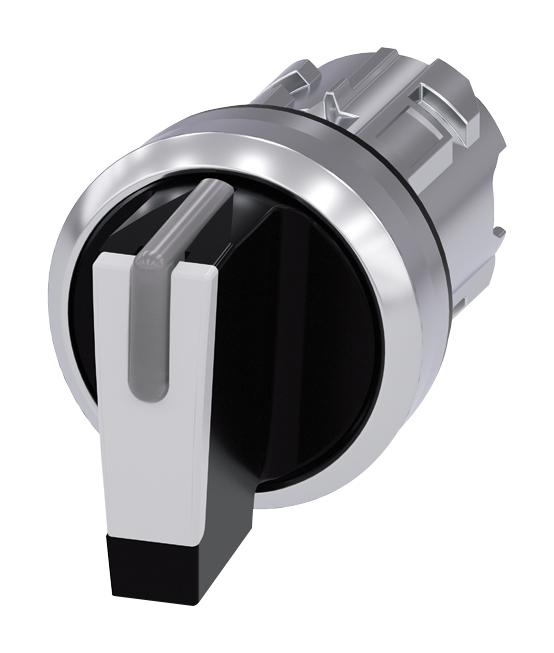 3SU1052-2BM60-0AA0 SWITCH ACTUATOR, 22MM SELECTOR SW, WHITE SIEMENS