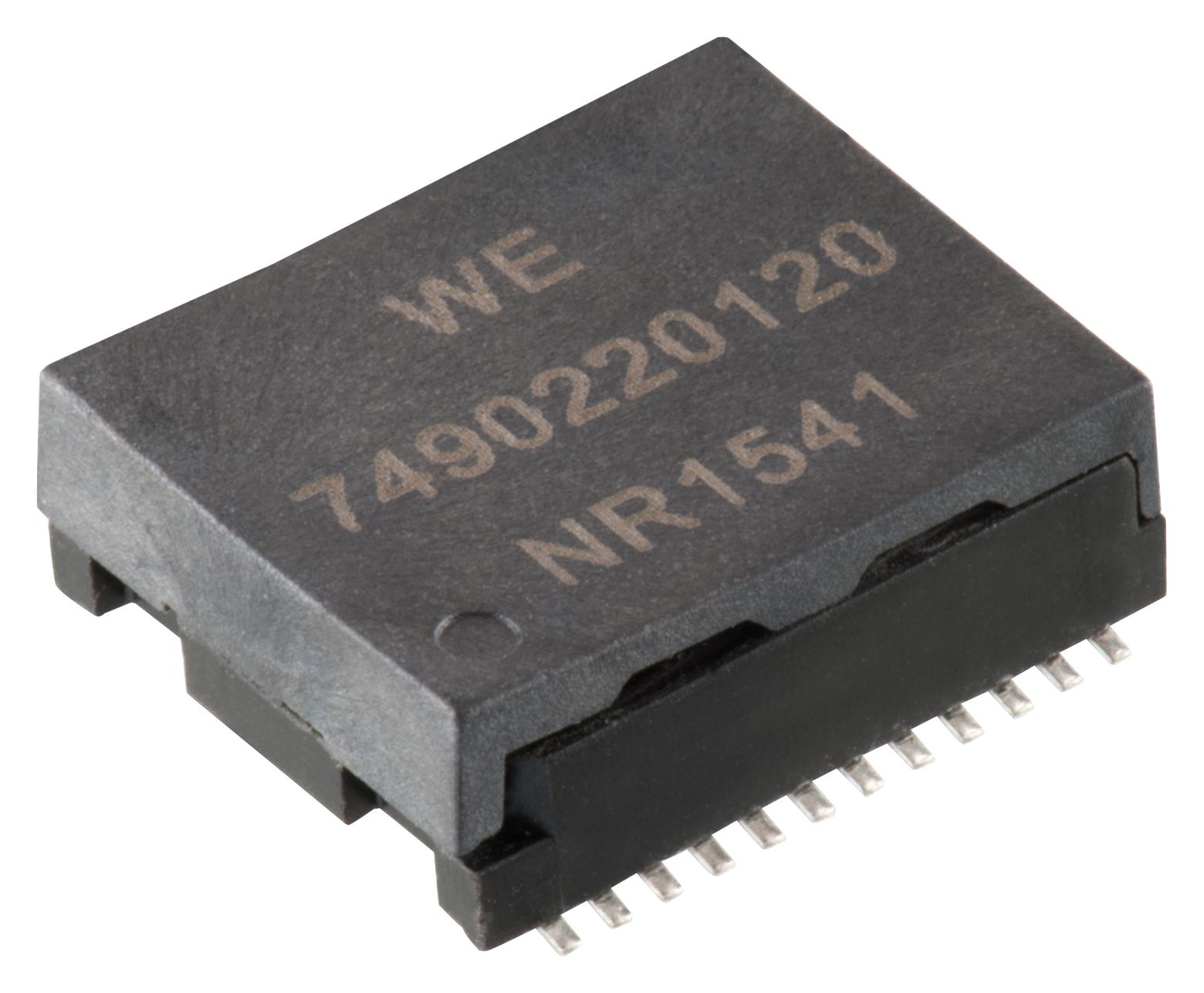 7490220120 LAN-TRANSFORMER, IEEE802.3BT, 1:1, 350UH WURTH ELEKTRONIK