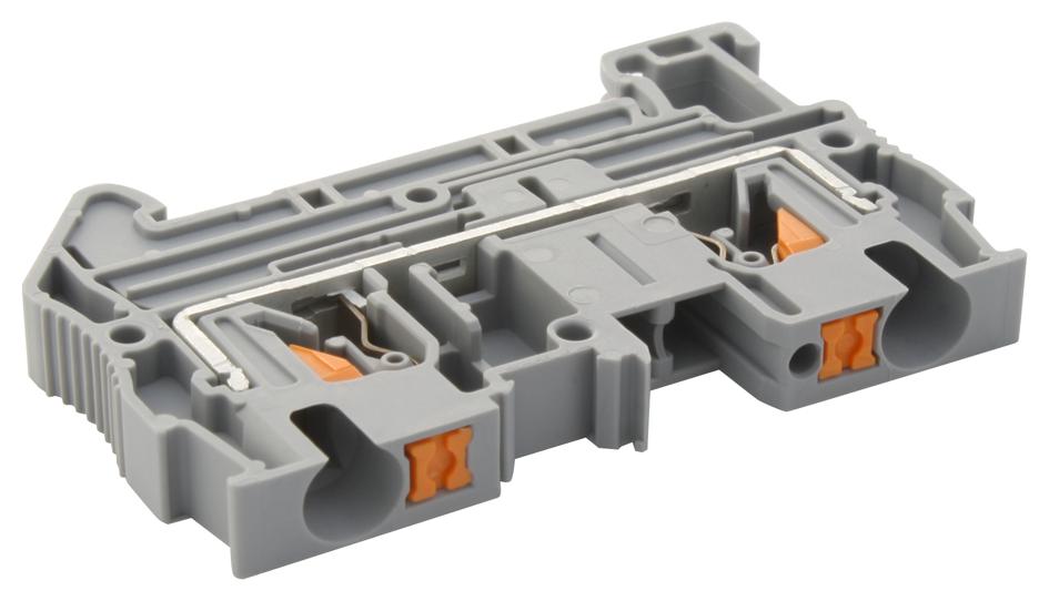 PT 4 TERMINAL BLOCK, DIN RAIL, 2POS, 10AWG PHOENIX CONTACT