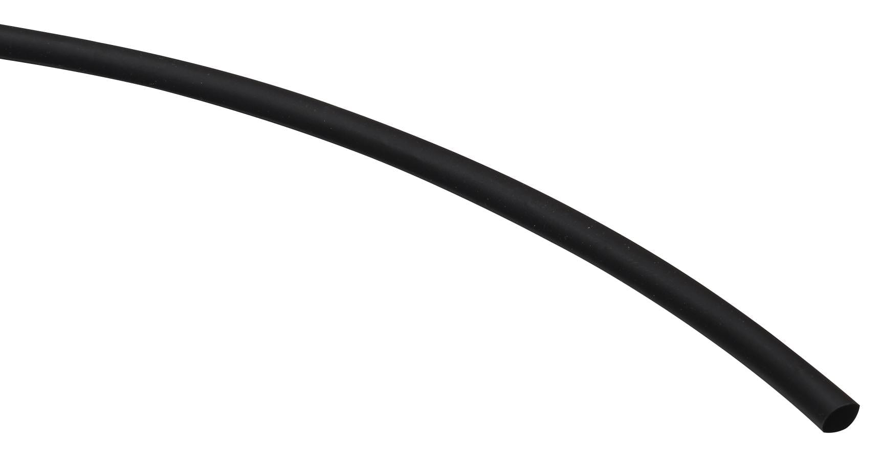 X4-9.0-0-FSP HEAT-SHRINK TUBING, 2:1, 9.5MM, BLACK TE CONNECTIVITY