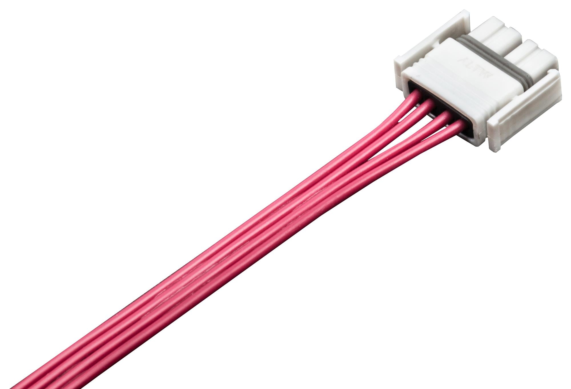 SSL12-P4LP0-M20A04 CABLE ASSY, W2W PLUG-FREE END, 4P, 0.4M AMPHENOL LTW