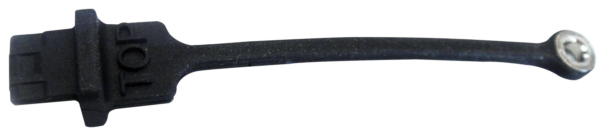 MUSB2E151015BP DUST CAP, USB CONNECTOR, RUBBER AMPHENOL ICC