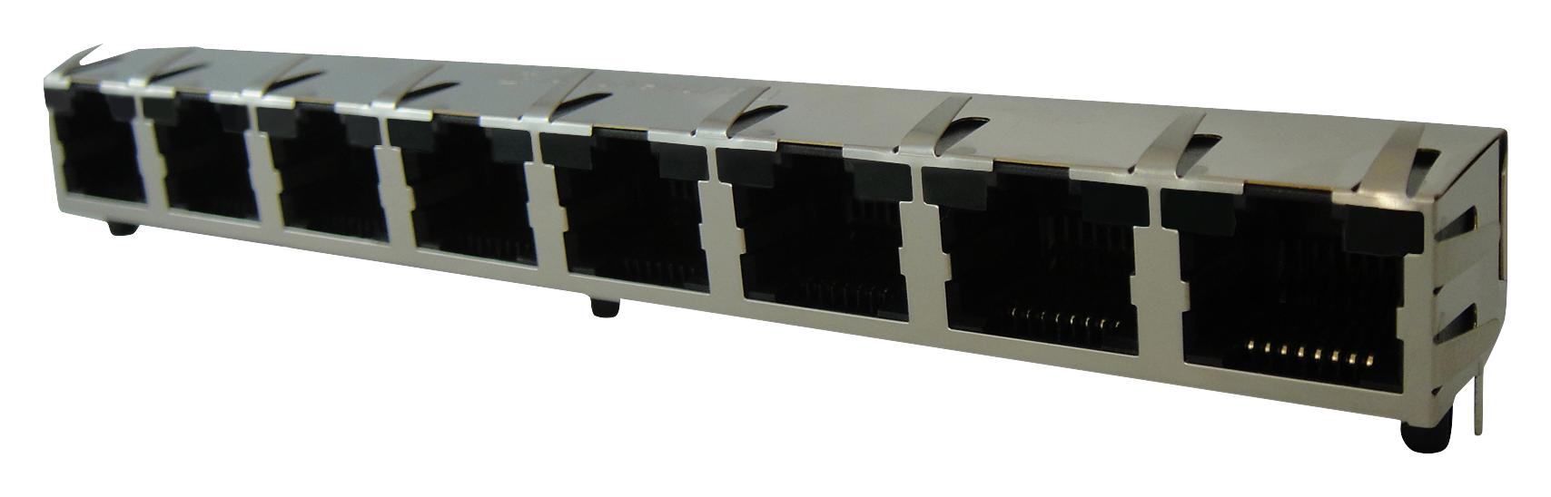 RJHSE-5380-08 CONNECTOR, SHLD, RJ45, JACK, 8P8C AMPHENOL ICC