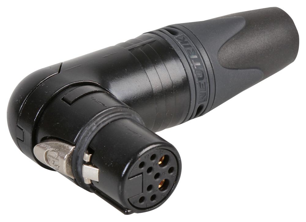 NC10FRX-14-B CONNECTOR, XLR AUDIO, RCPT, 8SIG+2PWR NEUTRIK