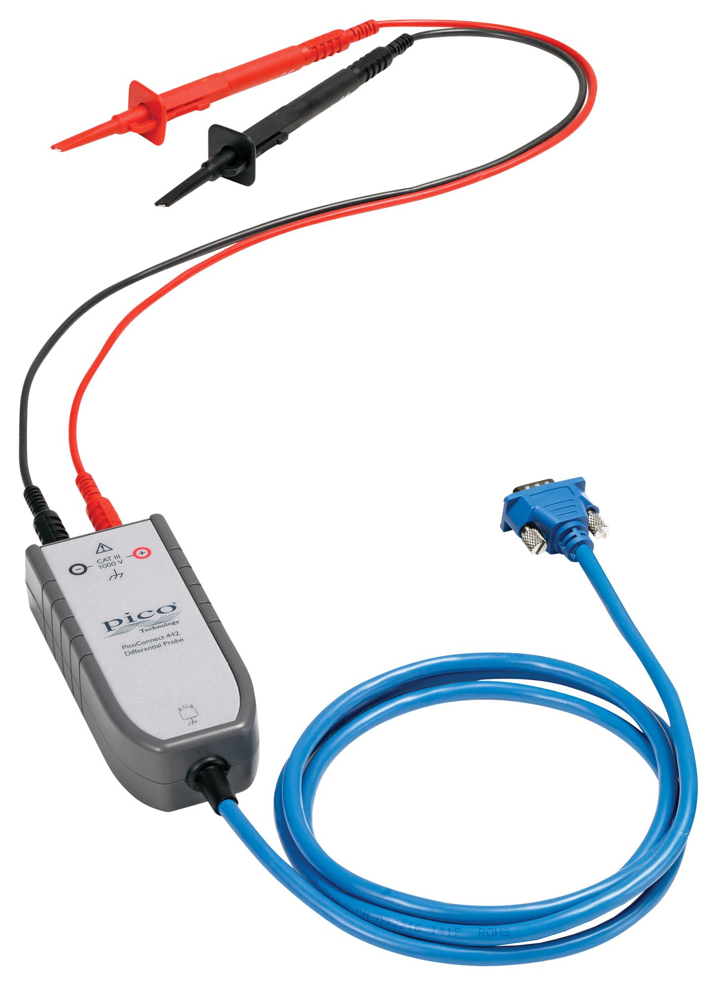 PICOCONNECT 442 OSC PROBE, DIFFERENTIAL, 25:1, 10MHZ/1KV PICO TECHNOLOGY