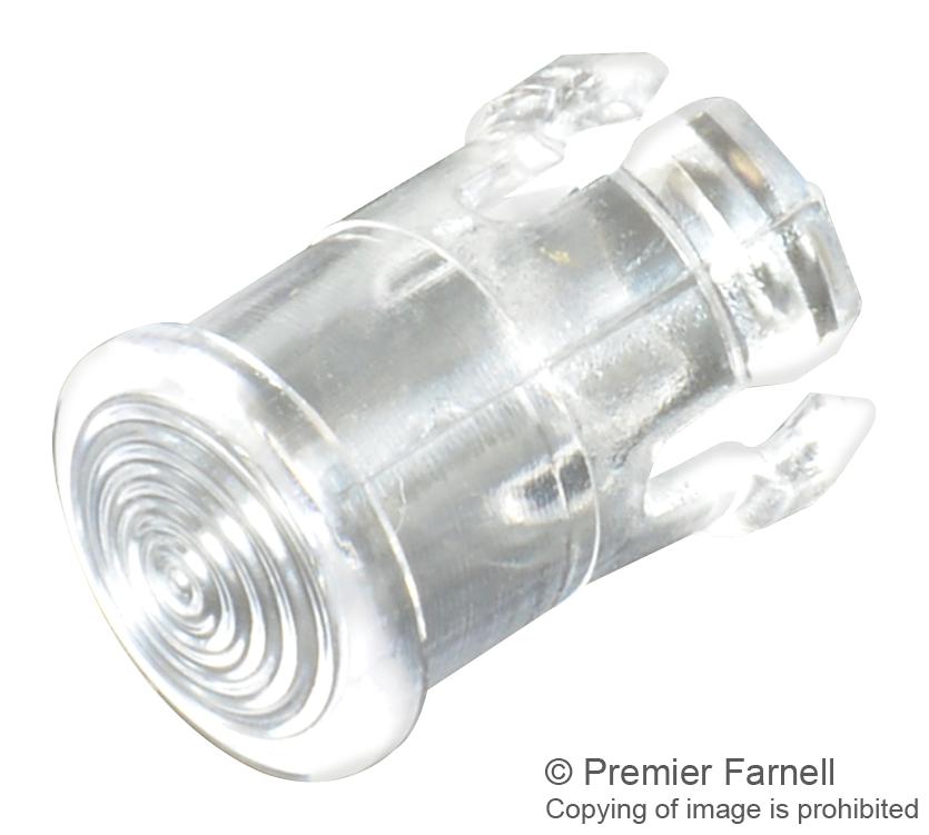 CLB300CTP LENS, 5MM LED, PC, TRANSPARENT VCC (VISUAL COMMUNICATIONS COMPANY)