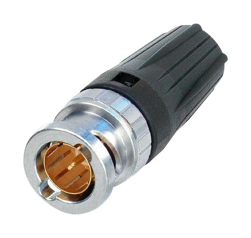 NBTC75BNN5 RF COAXIAL, HD BNC PLUG, 75 OHM, CABLE NEUTRIK