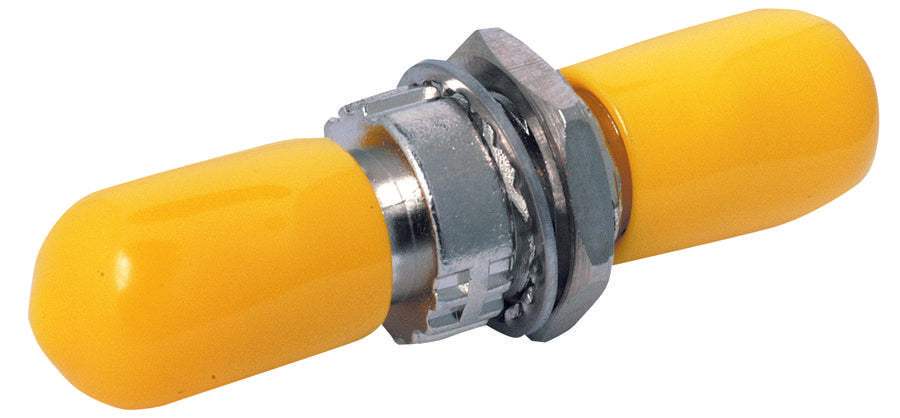 502750-1 FIBRE OPTIC COUPLER, ST, JACK, SM AMP - TE CONNECTIVITY