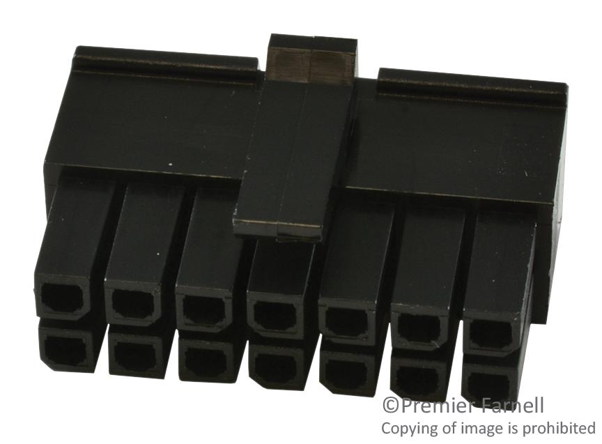 43025-1400 CONNECTOR HOUSING, RCPT, 14POS MOLEX