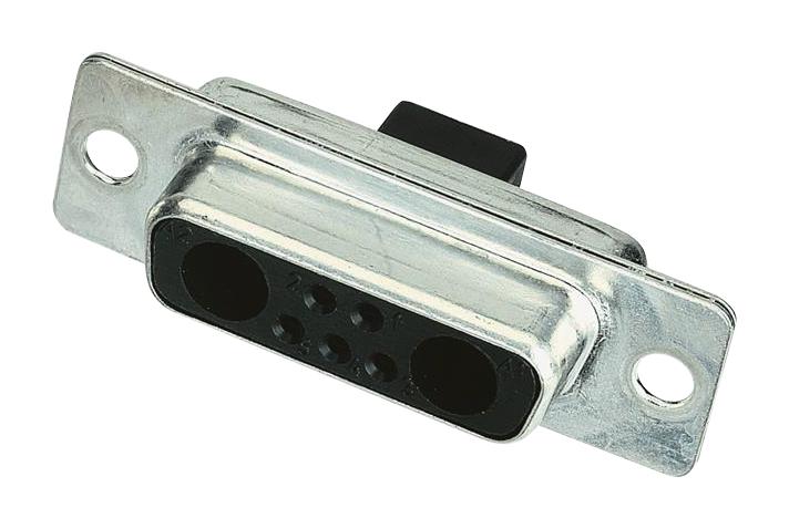 09693020172 COMBO D-SUB HOUSING, RCPT, 17W2, STEEL HARTING