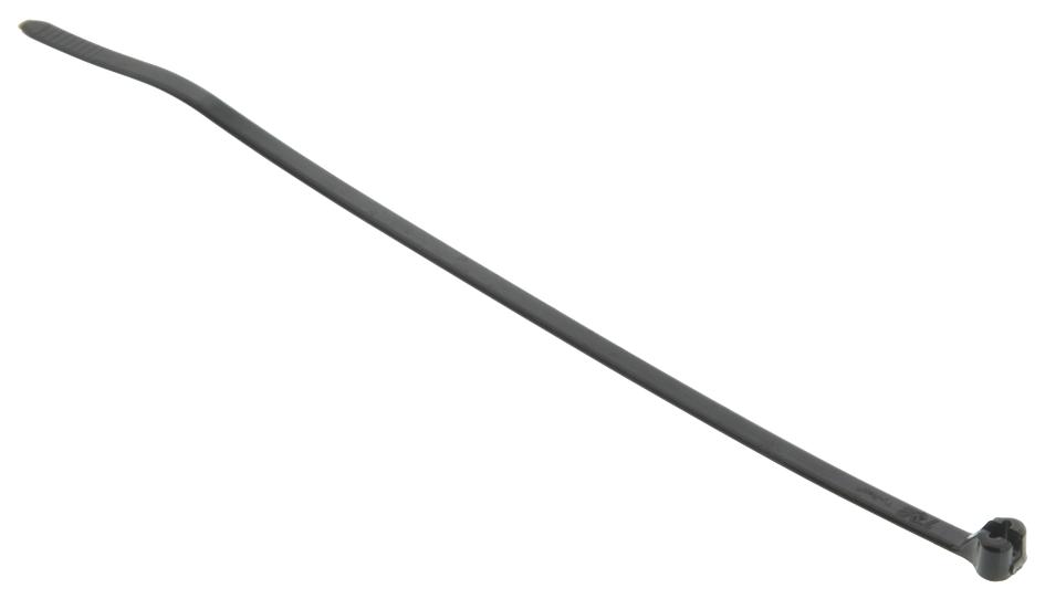 TY24MX CABLE TIE, 140MM, PA66, BLACK, PK1000 ABB - THOMAS & BETTS