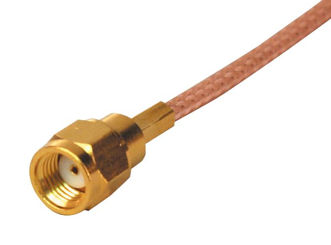 142-4403-001 RF COAXIAL, SMA RP PLUG, 50 OHM, CRIMP JOHNSON - CINCH CONNECTIVITY