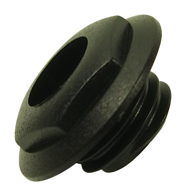 CL14218 COMBINED NUT/BEZEL, S4 JACK SOCKET, BLK CLIFF ELECTRONIC COMPONENTS