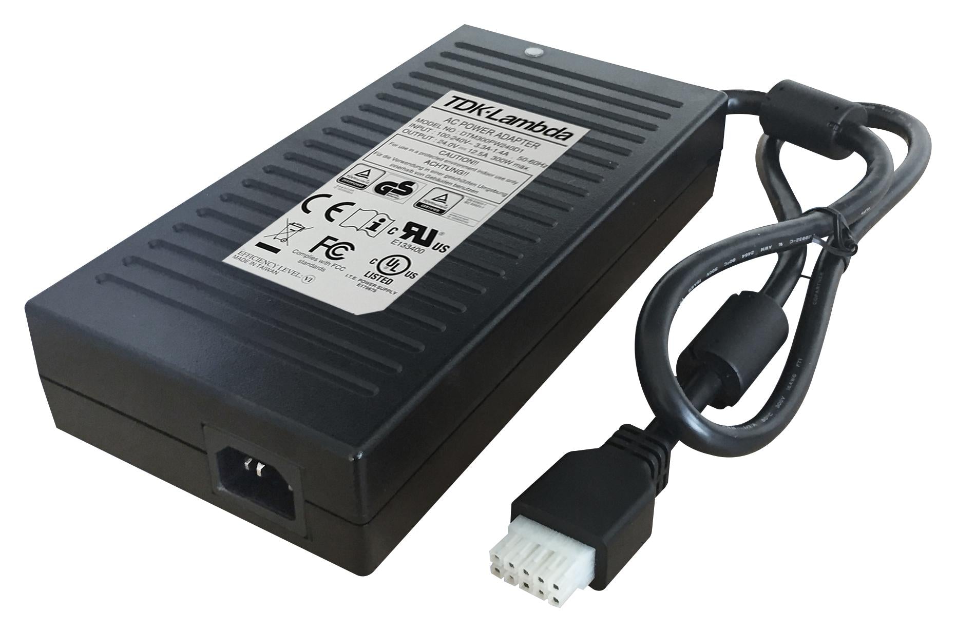 DTM-300PW-240-D1 ADAPTOR, MEDICAL, AC-DC, 24V, 12.5A TDK-LAMBDA