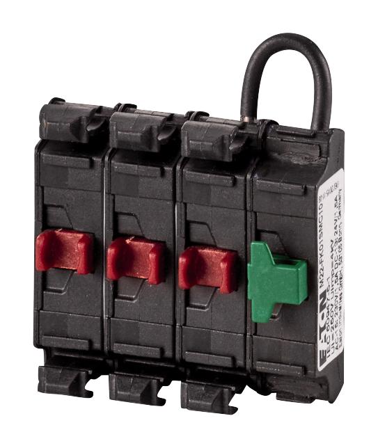 M22-AFK03SMC10 CONTACT ELEMENT, CAGE CLAMP, IP20 EATON MOELLER