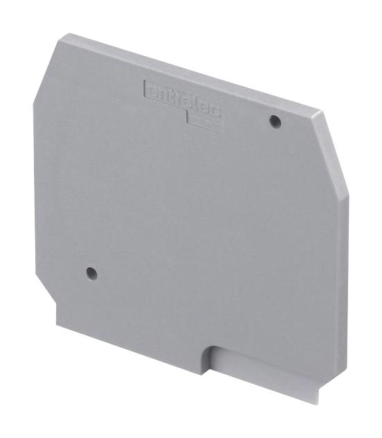 1SNA116987R0200 END PLATE, 2.8MM, GREY, TERMINAL BLOCK ENTRELEC - TE CONNECTIVITY