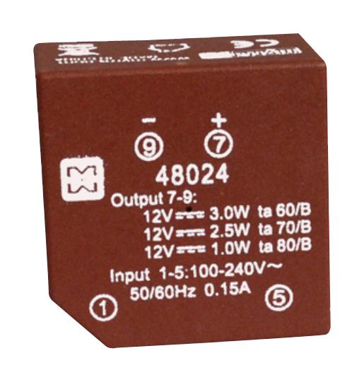 48026 POWER SUPPLY, AC-DC, 18V, 0.17A MYRRA