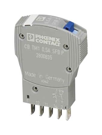 2800836 CIRCUIT BREAKER, 1-POLE, 1A, 50VDC PHOENIX CONTACT