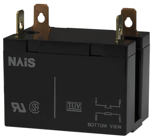 HE1AN-DC24V RELAY, SPST-NO, 24VDC, 30A, PANEL PANASONIC