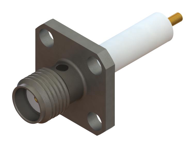 M83517/4-31005 RF COAXIAL, SMA JACK, 50 OHM, PANEL AMPHENOL SV MICROWAVE