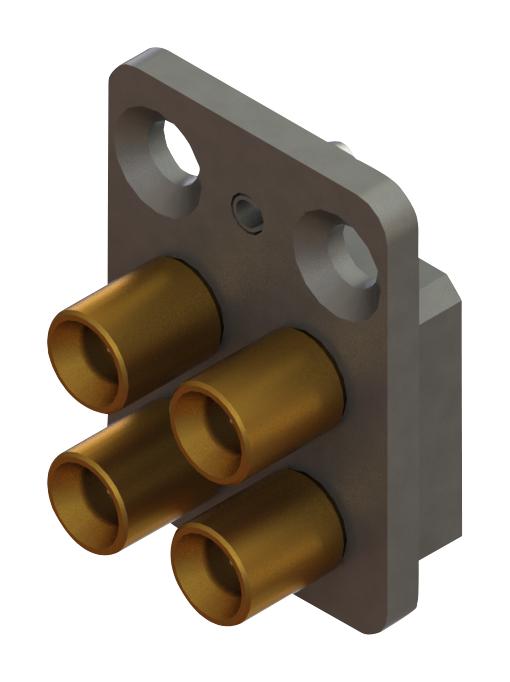 SF1132-6037 RF COAXIAL, SMPM JACK, 50 OHM, PANEL AMPHENOL SV MICROWAVE