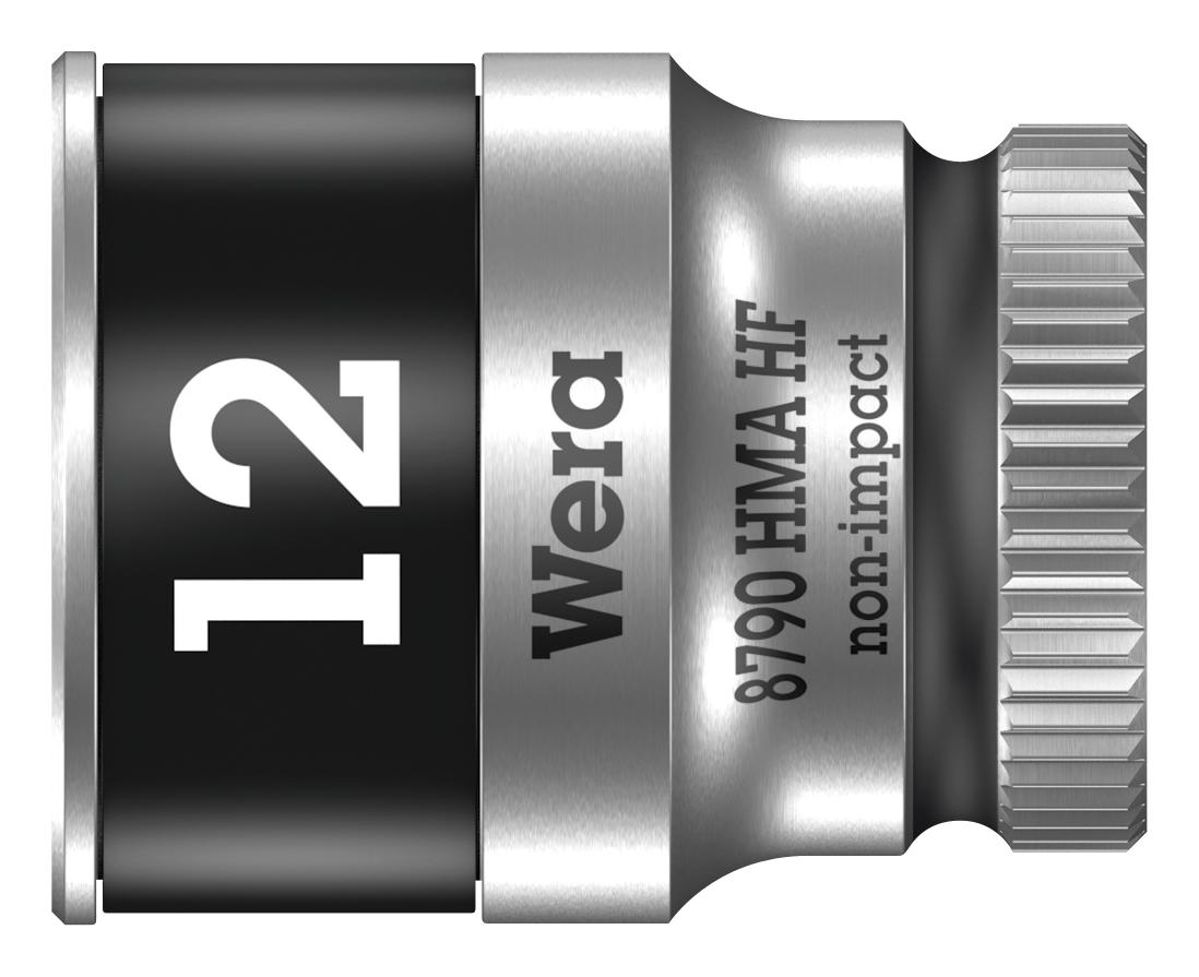 8790 12.0 HEX SOCKET, AF 12MM, 6.35MM DRIVE WERA
