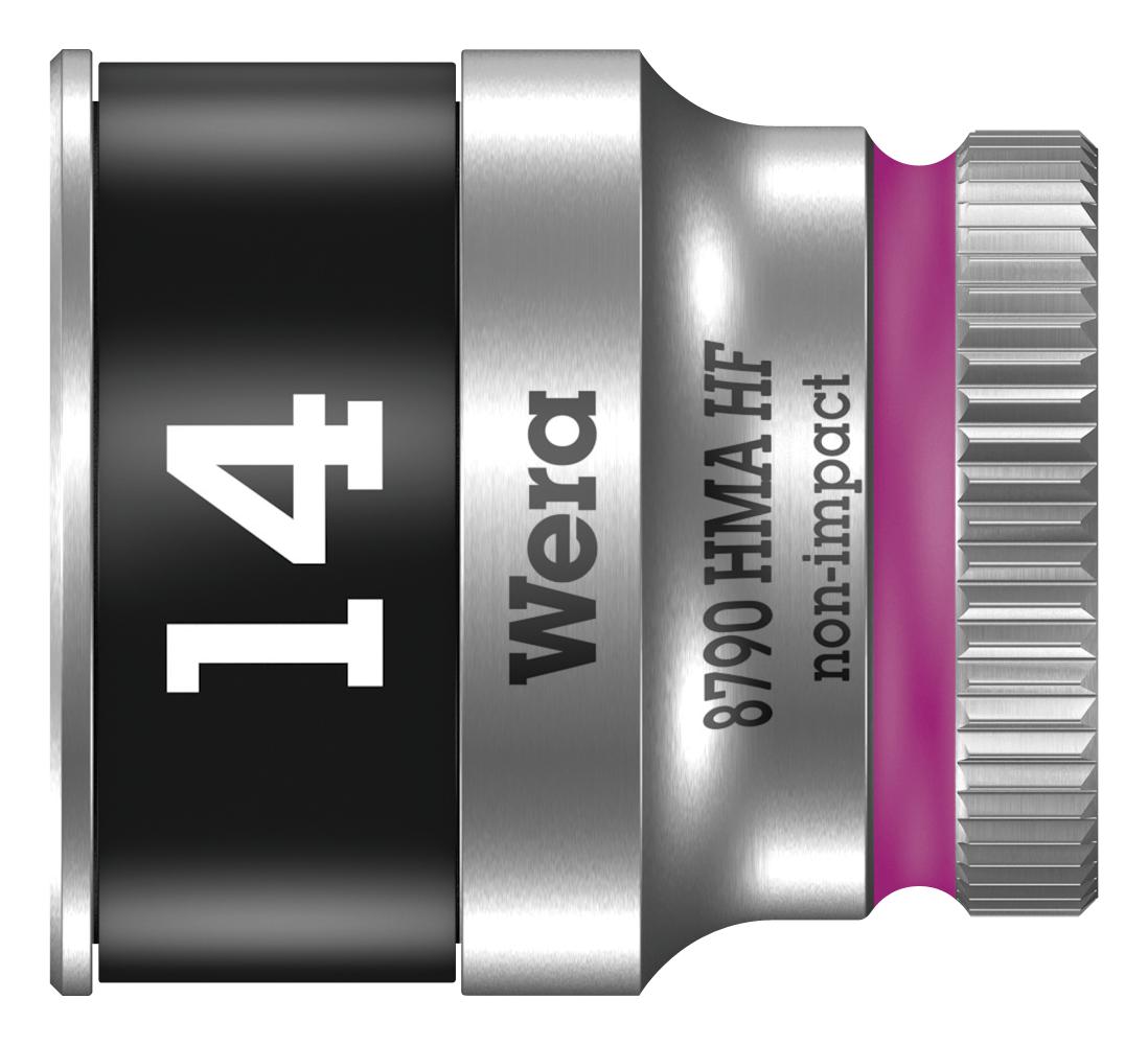 8790 14.0 HEX SOCKET, AF 14MM, 6.35MM DRIVE WERA