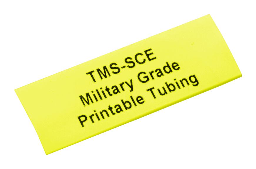 TMS-SCE-2X-1K-3/32-4 HEAT SHRINK MARKER, 2.36MM, YELLOW RAYCHEM - TE CONNECTIVITY