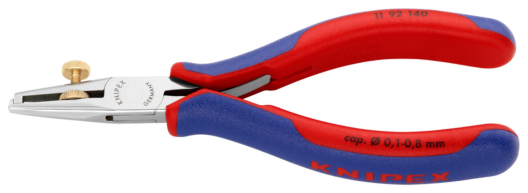 11 92 140 WIRE STRIPPER, 0.1MM-0.8MM KNIPEX