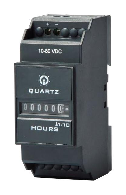 30D1B1 HOUR METER, 10-80VDC, PANEL/DIN GIC