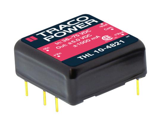 THL 10-2421 DC-DC CONVERTER, 2 O/P, 10W TRACO POWER