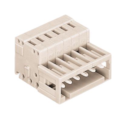 734-306 TERMINAL BLOCK, PLUGGABLE, 6POS, 14AWG WAGO