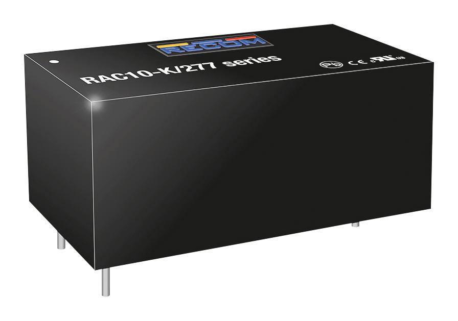 RAC10-3.3SK/277 POWER SUPPLY, AC-DC, 3.3V, 2.5A RECOM POWER