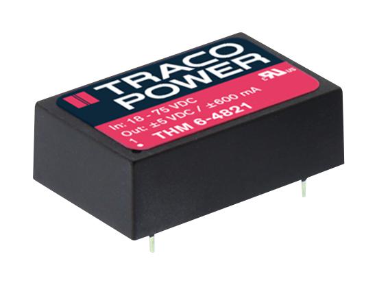 THM 6-4813 DC-DC CONVERTER, MEDICAL, 15V, 0.4A TRACO POWER