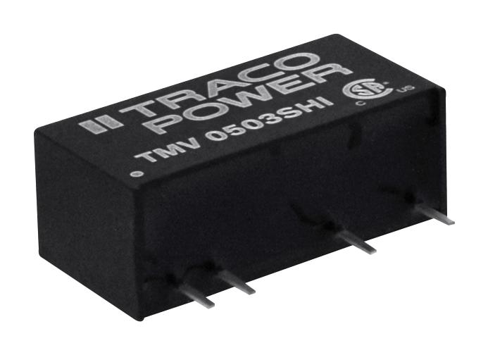 TMV 1215SHI DC-DC CONVERTER, 15V, 0.066A TRACO POWER