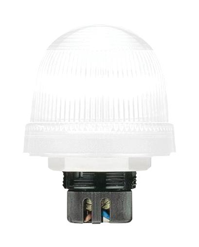 KSB-113C FLASHING LIGHT W/XENON TUBE, CLEAR, 115V ABB