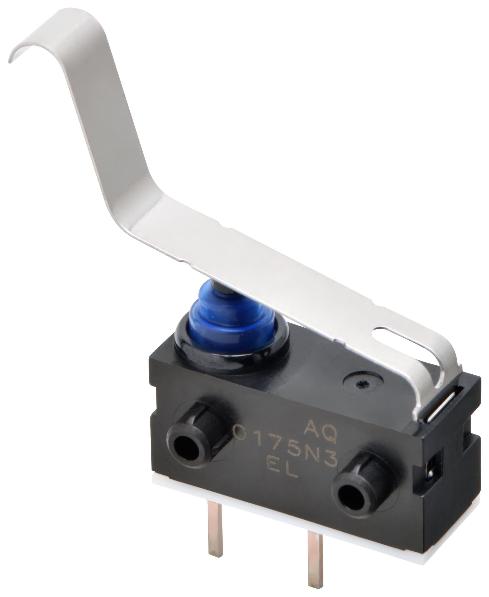 D2AW-EL082D R MICROSWITCH, LEVER, SPST-NC, 0.1A, 12VDC OMRON