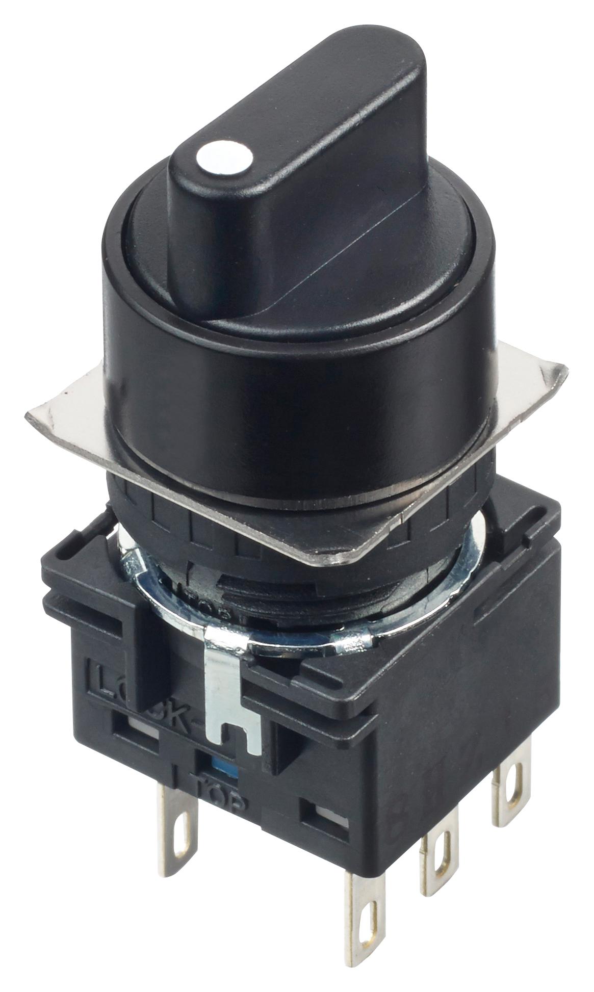 LB1S-3T6 ROTARY SWITCH, 3 POS, 5A, 250VAC IDEC